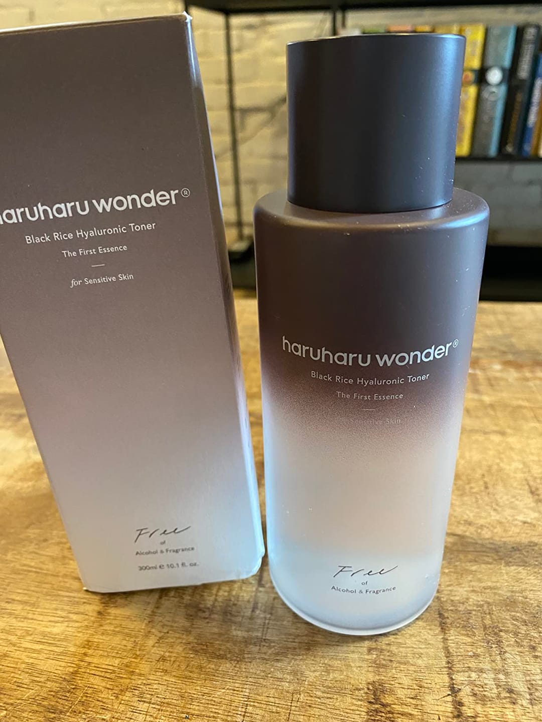 Customer photo review of BLACK RICE hyaluronic toner / free of alcohol & fragrance