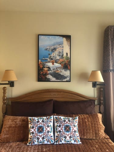 Customer photo review of PICTURESQUE VIEW CANVAS