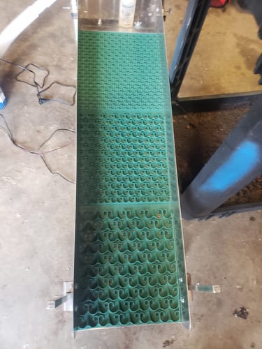 Customer photo review of 10X47 Power Sluice Box Kit with 18" leg Kit