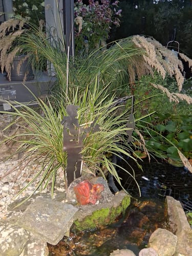 Customer photo review of Gartenstecker Angler