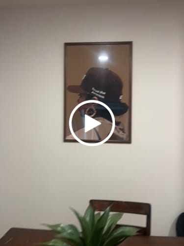 Customer video review of "Trust the process"
