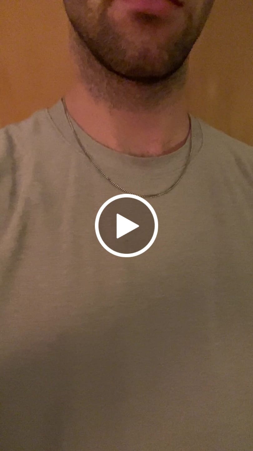 Customer video review of 2mm Thin Cuban Link Chain