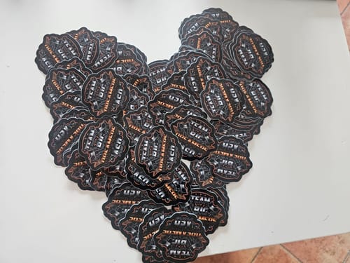 Customer photo review of Sticker Vinile Classico