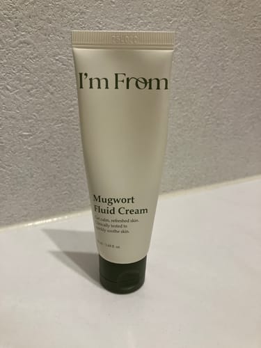 Customer photo review of Mugwort Fluid Cream