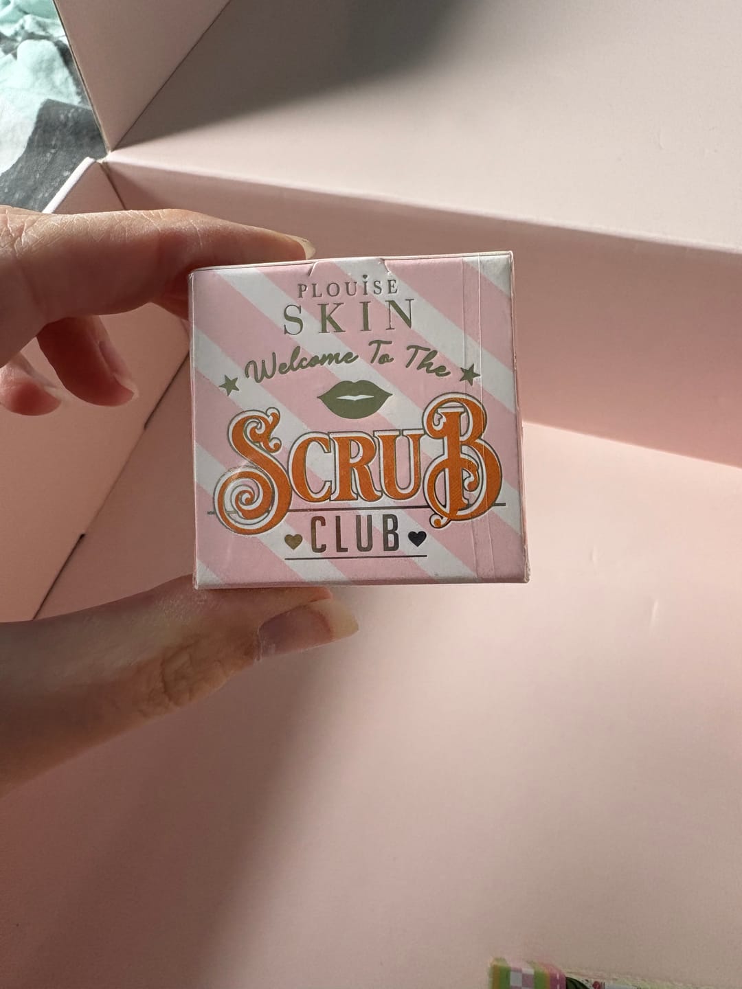 Customer photo review of P. Louise Exfoliator Lip Scrub