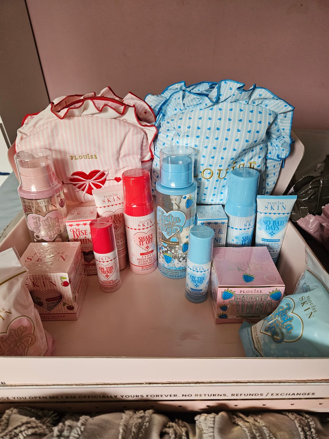 Customer photo review of P.Louise The Skinfluencer Skincare Set