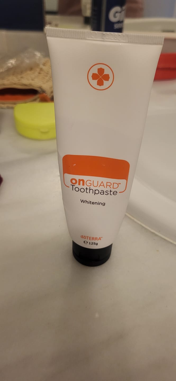 Customer photo review of Pasta de dientes OnGuard® | 125gr dōTERRA