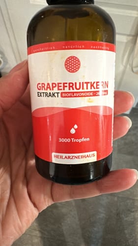 Customer photo review of Grapefruitkernextrakt 2600mcg Tropfen Vegan