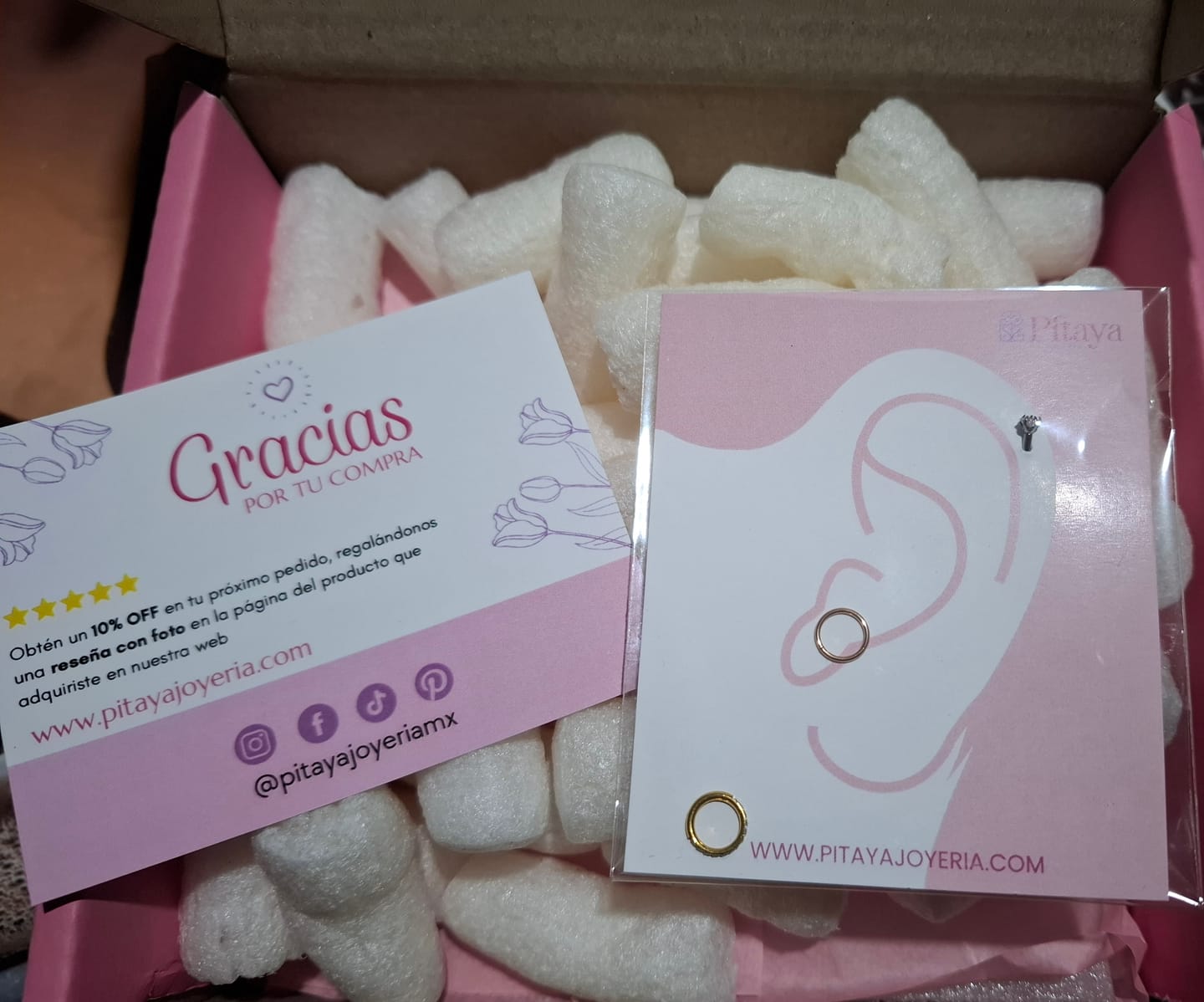 Customer photo review of Piercing Circular Clicker
