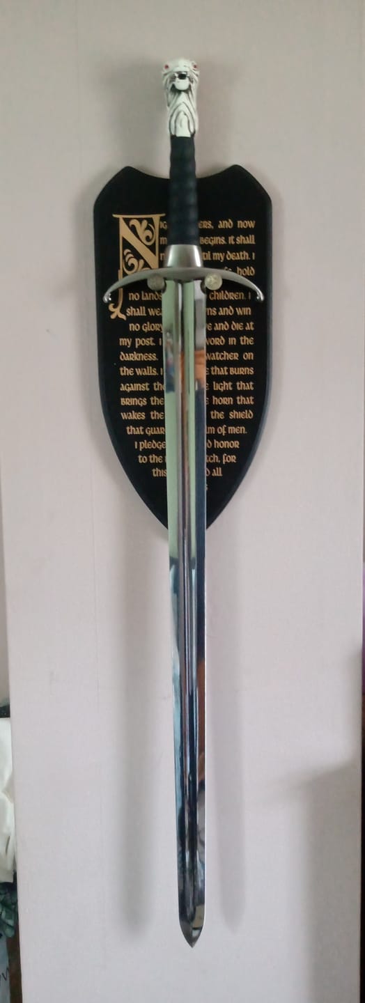 Customer photo review of Jon Snow's Longclaw| Official Licensed Game of Thrones | Valyrian Steel