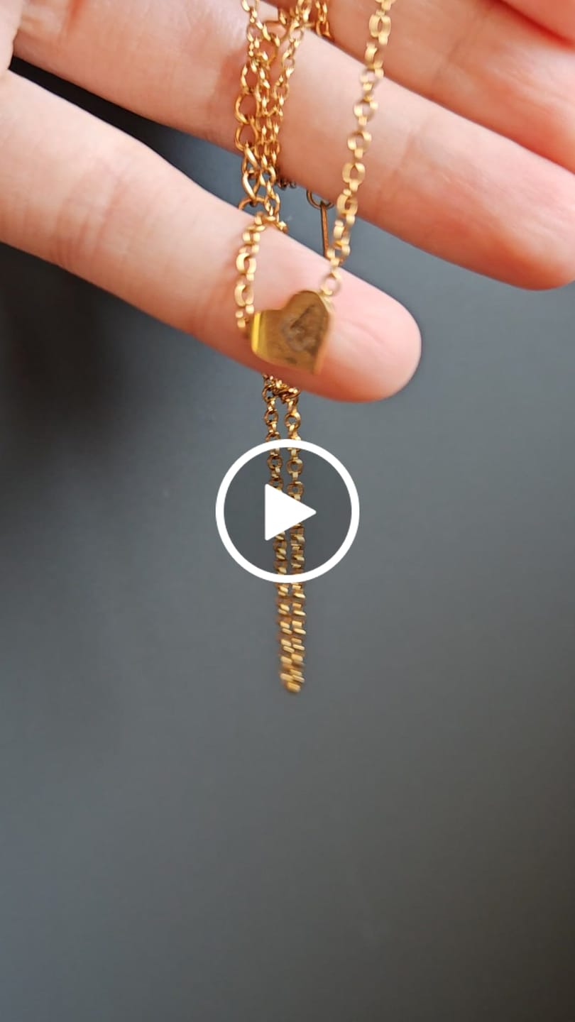 Customer video review of Necklace: Little Heart