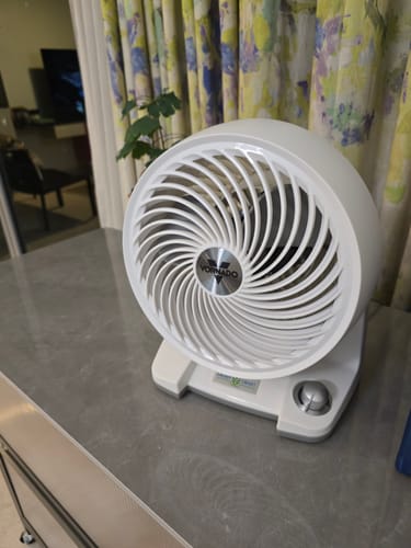 Customer photo review of ^- Small Room's Best Fan - NEW -^  Vornado 533DC (Small) Circulator