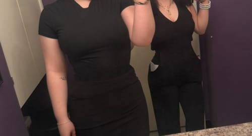 Customer photo review of 2002 Ultra Snatching Waist Trainer