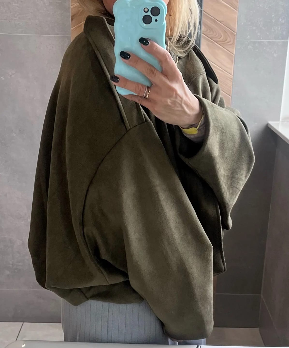 Customer photo review of Lara Bomber Jacket