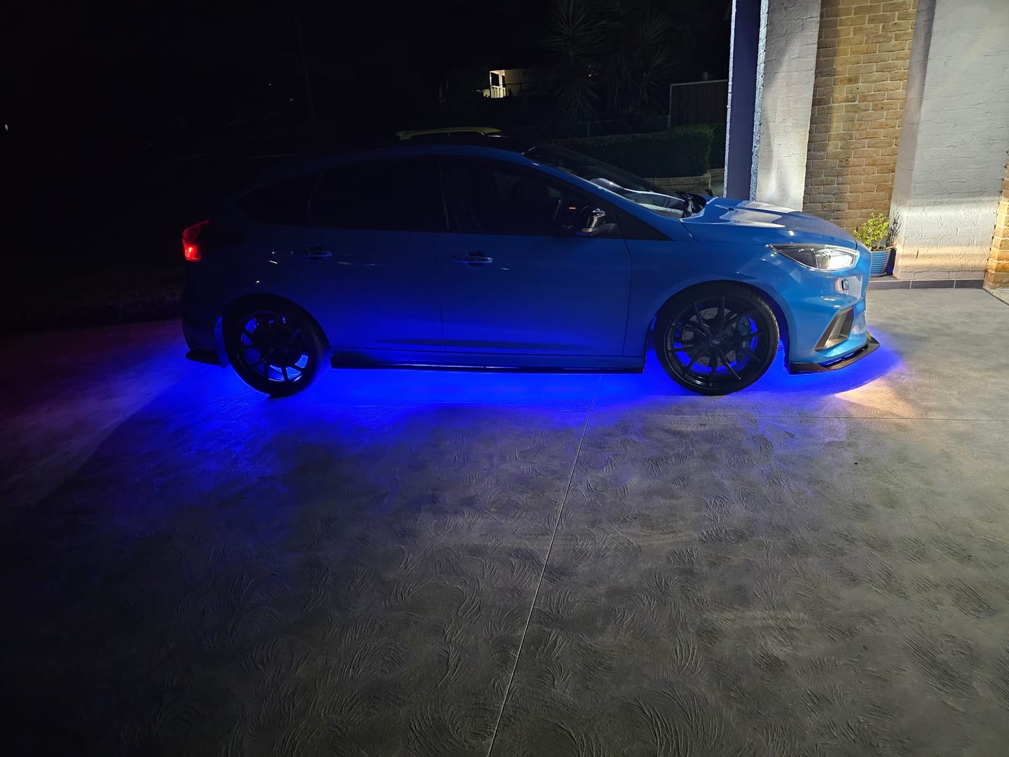 Customer photo review of ELGlow® Universal Car Underglow Kit