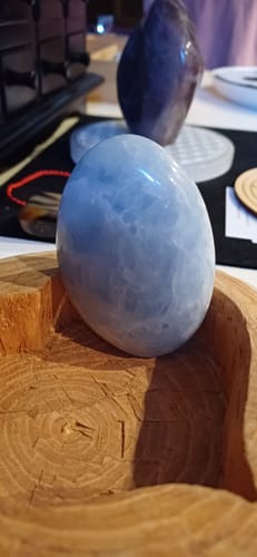 Customer photo review of Pierre Calcite Bleue - Galet