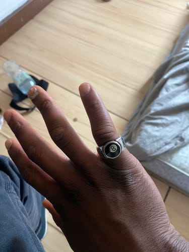 Customer photo review of POOL RING | SILVER