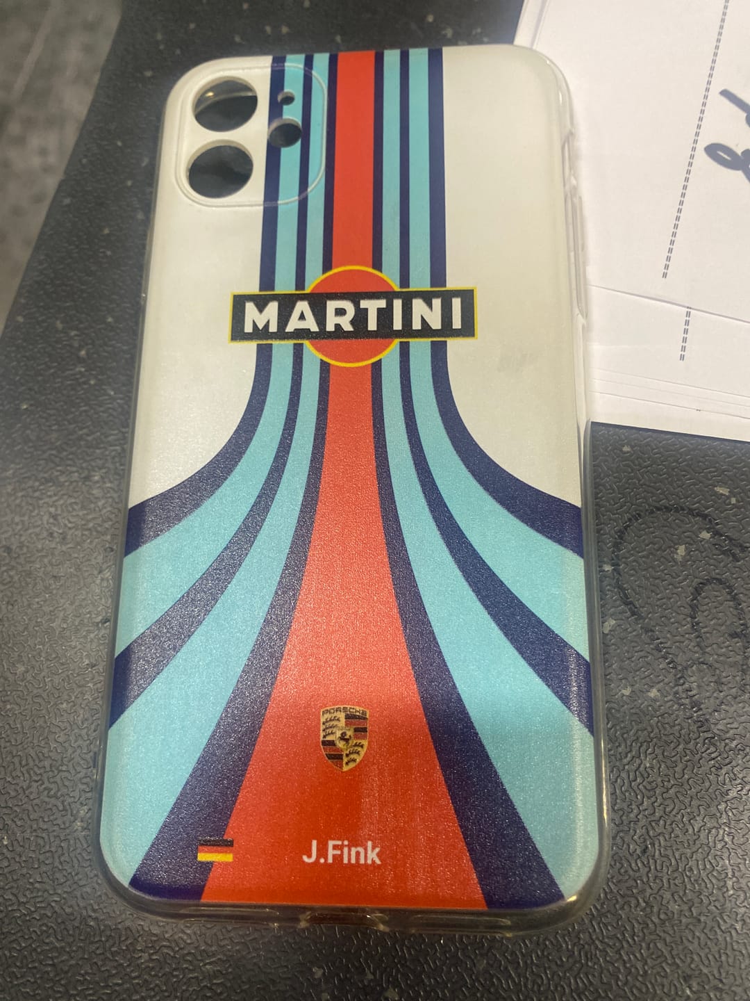 Customer photo review of Martini Porsche Livery #1 - Individuelle Handyhülle für iPhone