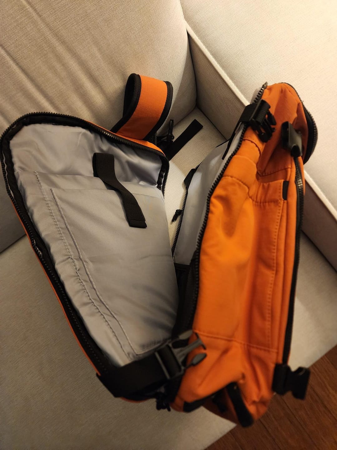 Customer photo review of Blast 38L Travel Backpack