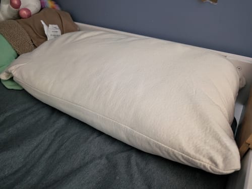 Customer photo review of Premium Organic Pillow (3 in 1)