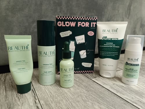 Customer photo review of Crème Hydratante Éclat au Thé Vert
