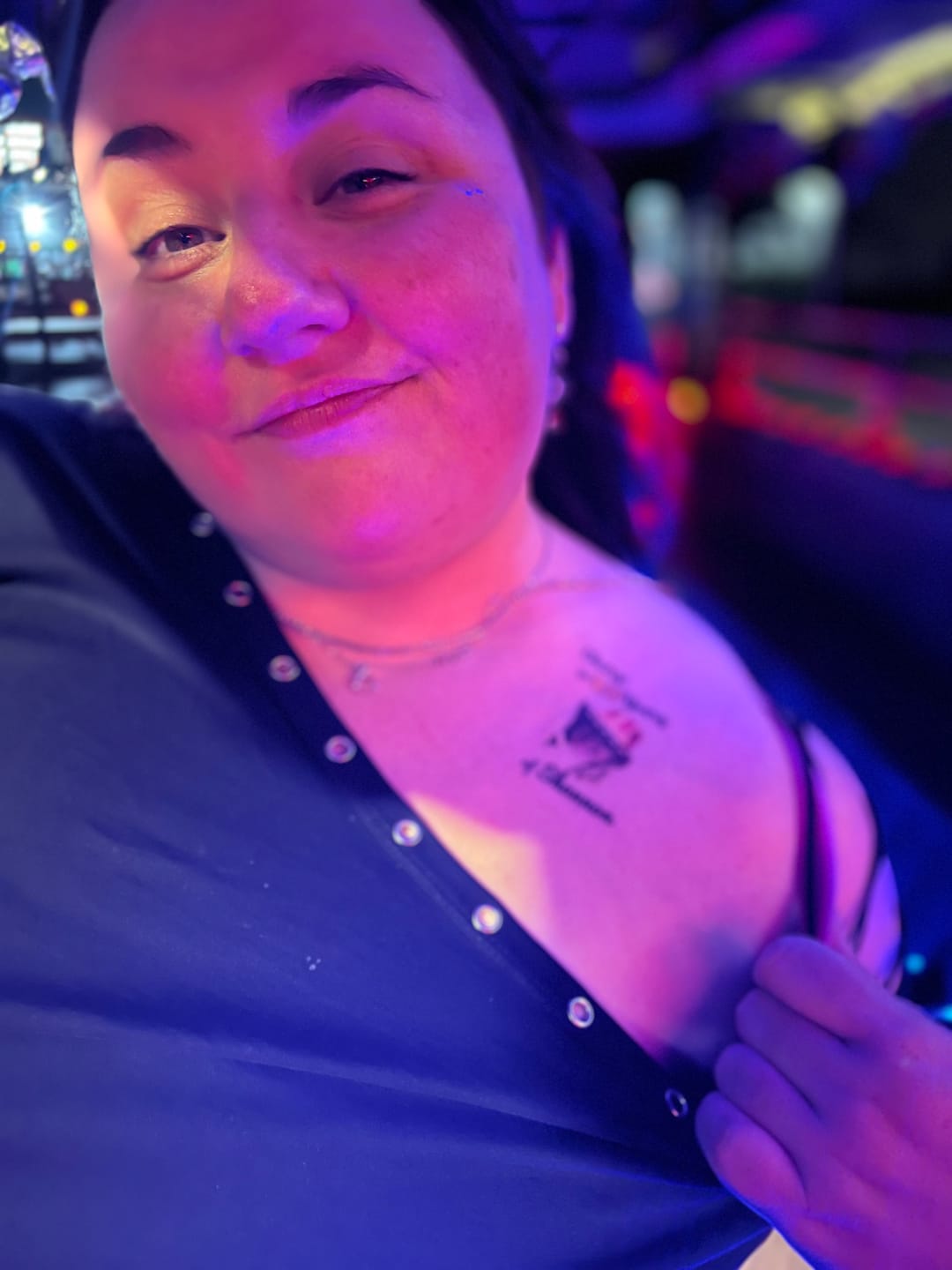 Customer photo review of Cheers to Years! - Temporary Tattoo
