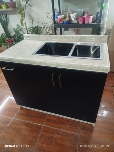 Customer photo review of Lavaplatos 78x43 cm A NEGRO  2mm