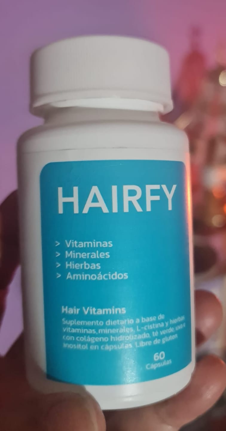 Customer photo review of Vitaminas Hairfy