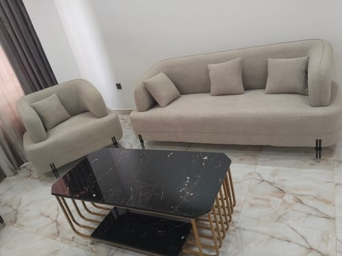 Customer photo review of Luxury Style Modern Center Table - 1414
