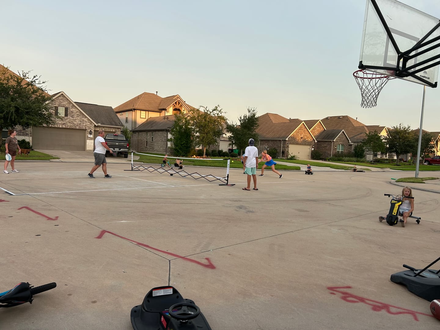Customer photo review of FlashCourt Pickleball Net
