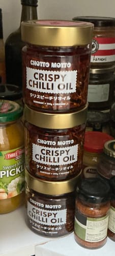 Customer photo review of Crispy Chilli Oil
