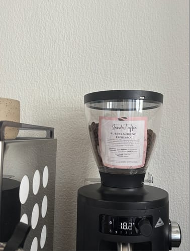 Customer photo review of Rubens Moreno Pulped Natural Catuai Espresso - Brazil