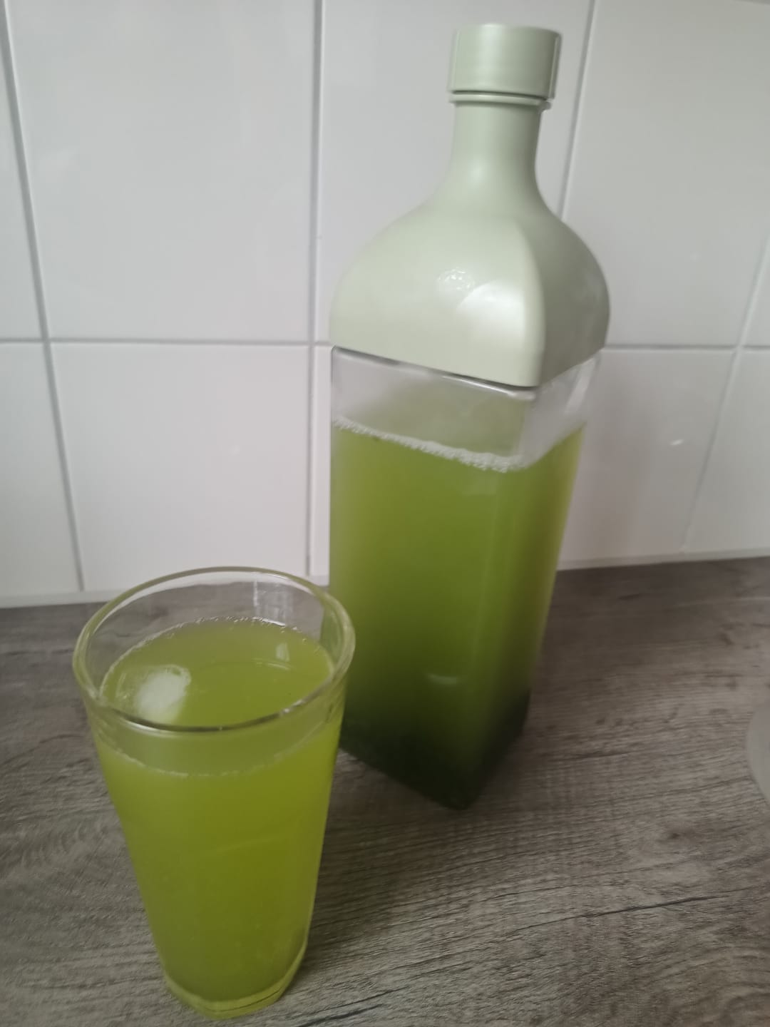 Customer photo review of Sencha Shizuku with Matcha Powder