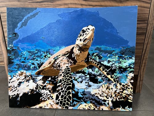 Customer photo review of Malen nach Zahlen - Dein Wunschmotiv