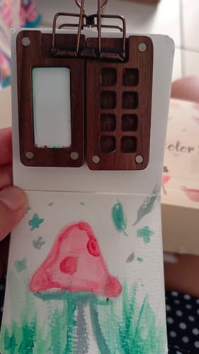 Customer photo review of Tobio's™ Set de Mini-Acuarelas