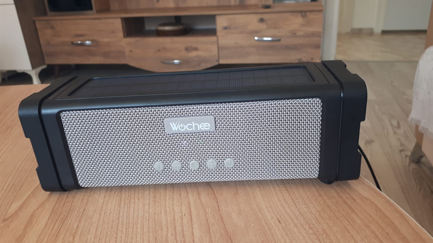 Customer photo review of Oxen Taşınabilir Solar Kablosuz Bluetooth Hoparlör