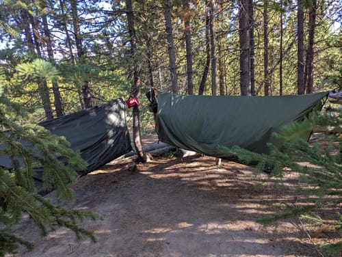 Customer photo review of Haven Tent Rainfly