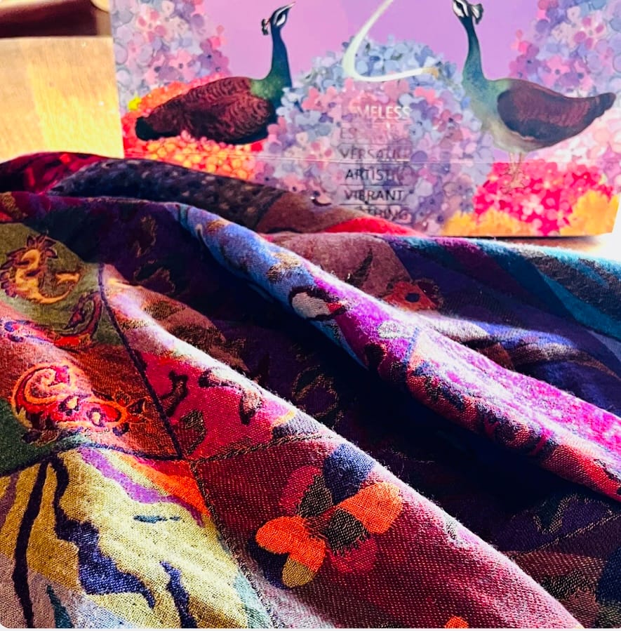 Customer photo review of Classic Cape~Plum color