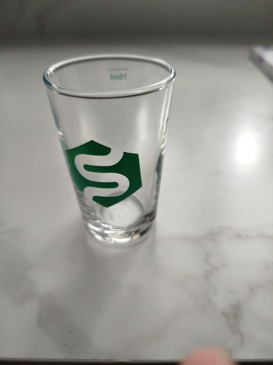 Customer photo review of Symprove Shot Glass - Free When you purchase Symprove