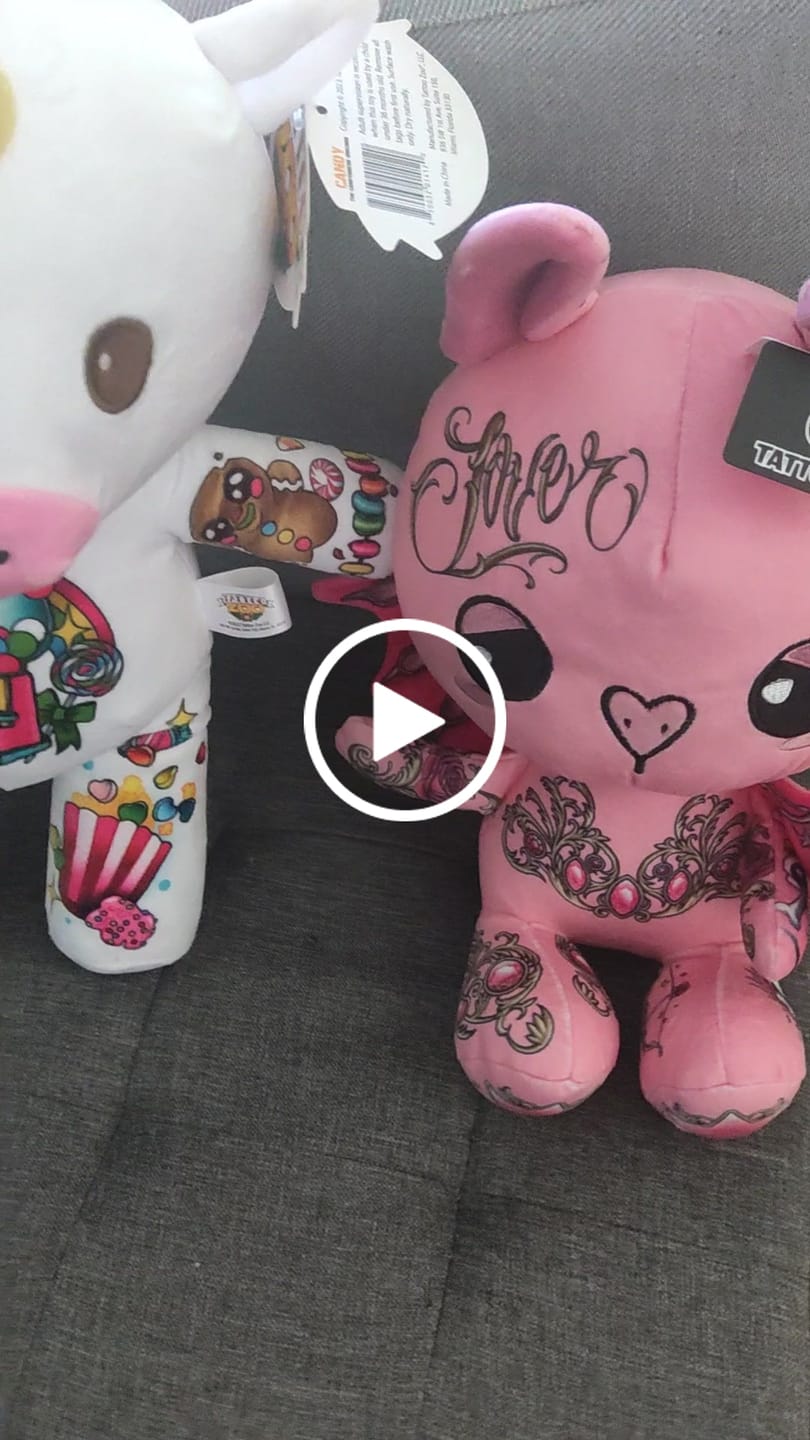 Customer video review of Rosie the Bat Plushie