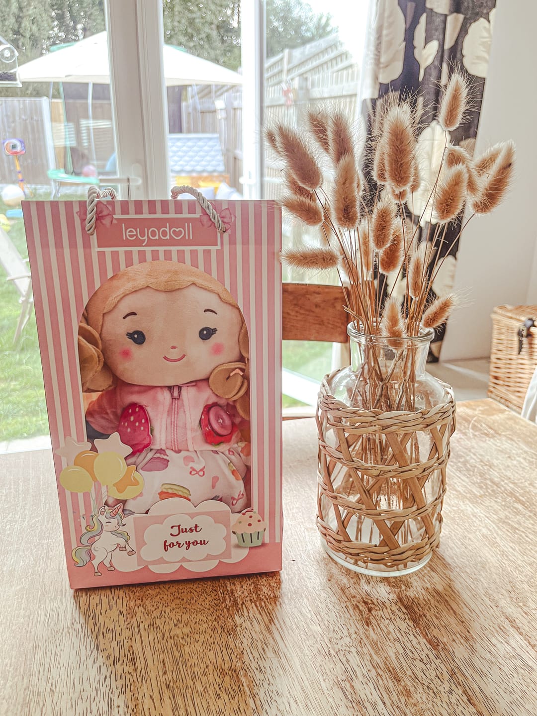 Customer photo review of [PRE-ORDER] Personalized Cupcake Girl - Montessori Doll
