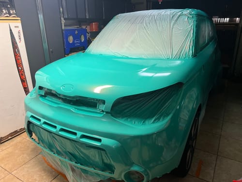 Customer photo review of Urethane Reducer AR-3000 Series | Alpha Automotive Paint