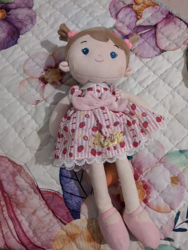 Customer photo review of Personalized Strawberry Girl