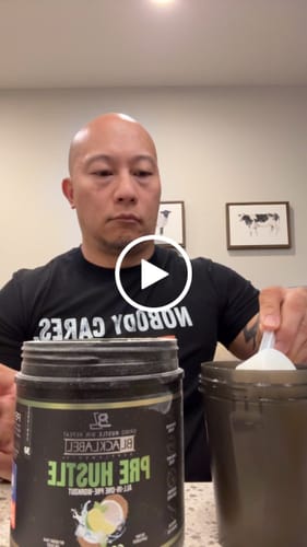 Customer video review of PRE HUSTLE V3