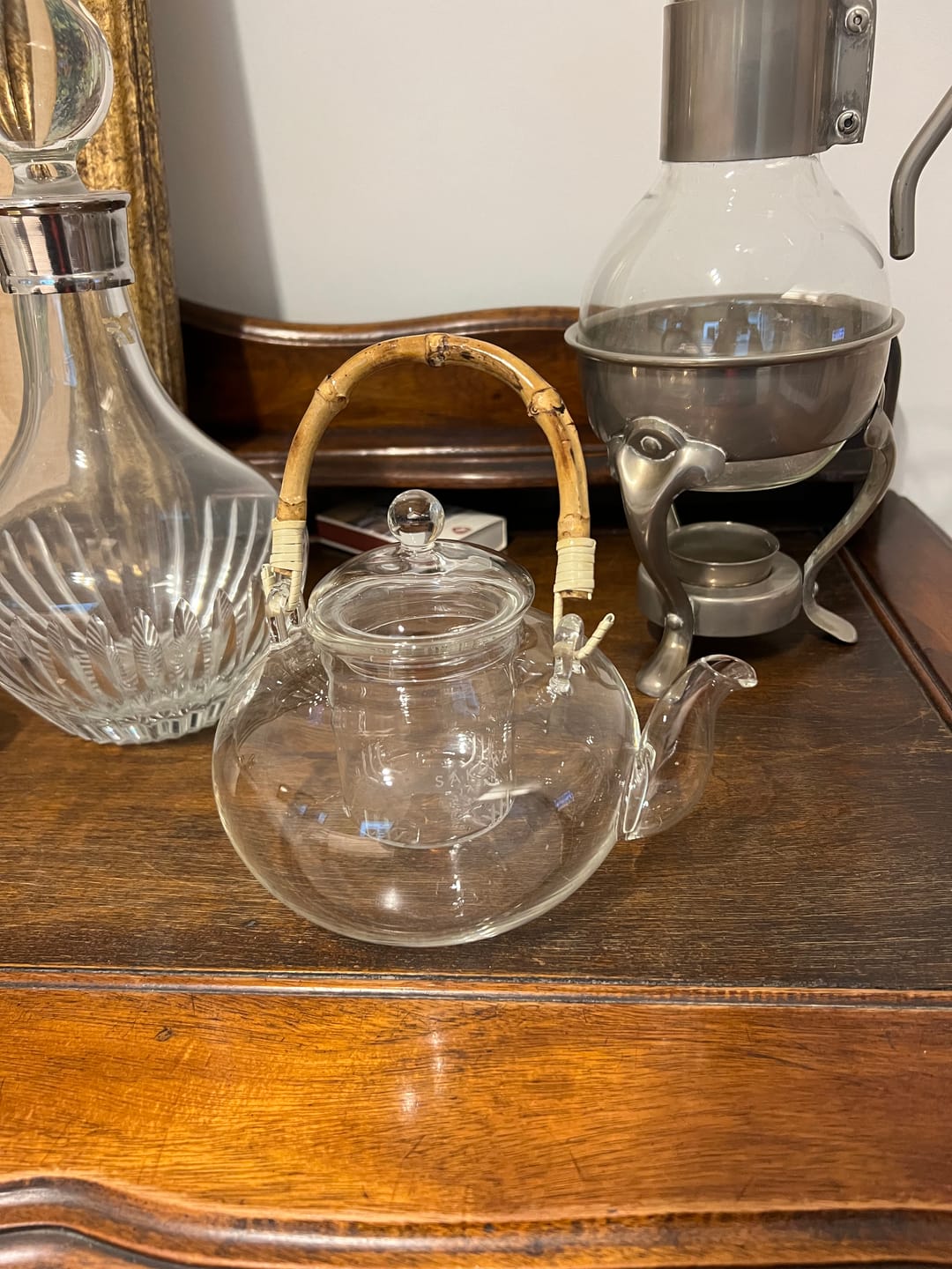 Customer photo review of Tetera Brighton Sakura De Vidrio Borosilicato Premium Con Asa De Bambú 1 Litro