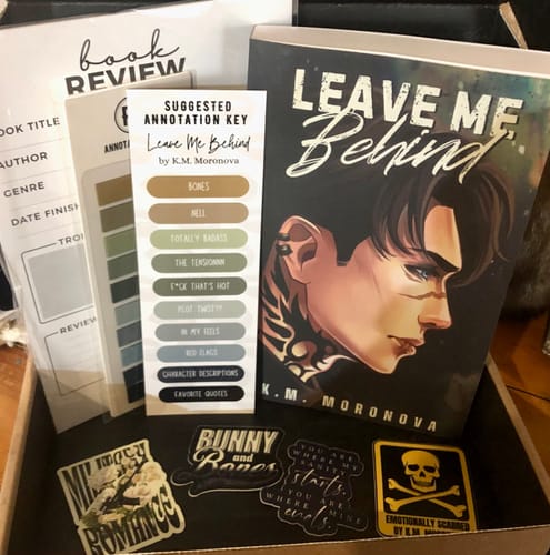 Customer photo review of good girl book club subscription