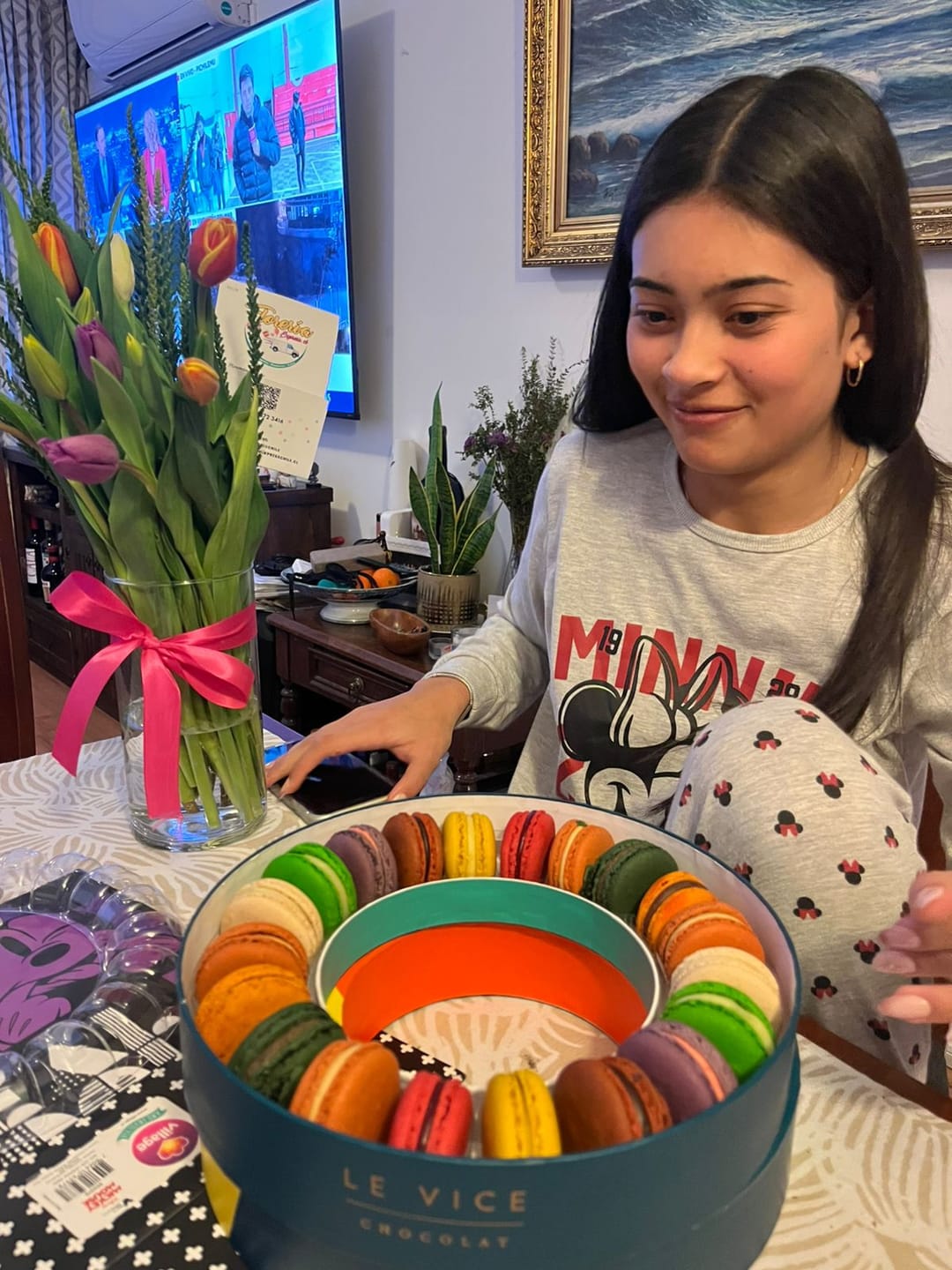 Customer photo review of Caja 20 Macarons