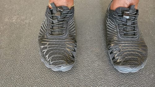 Customer photo review of Caspian Adventure - Outdoor & Non-slip Barefoot Shoes