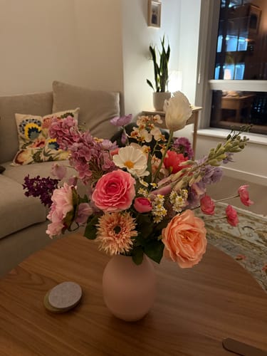 Customer photo review of Pastel Flowers