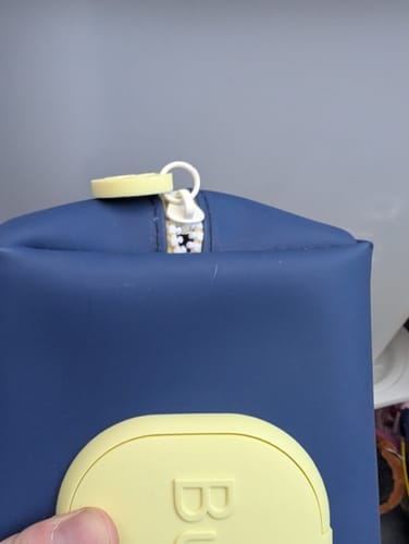 Customer photo review of Wipes Pouch Navy Blue